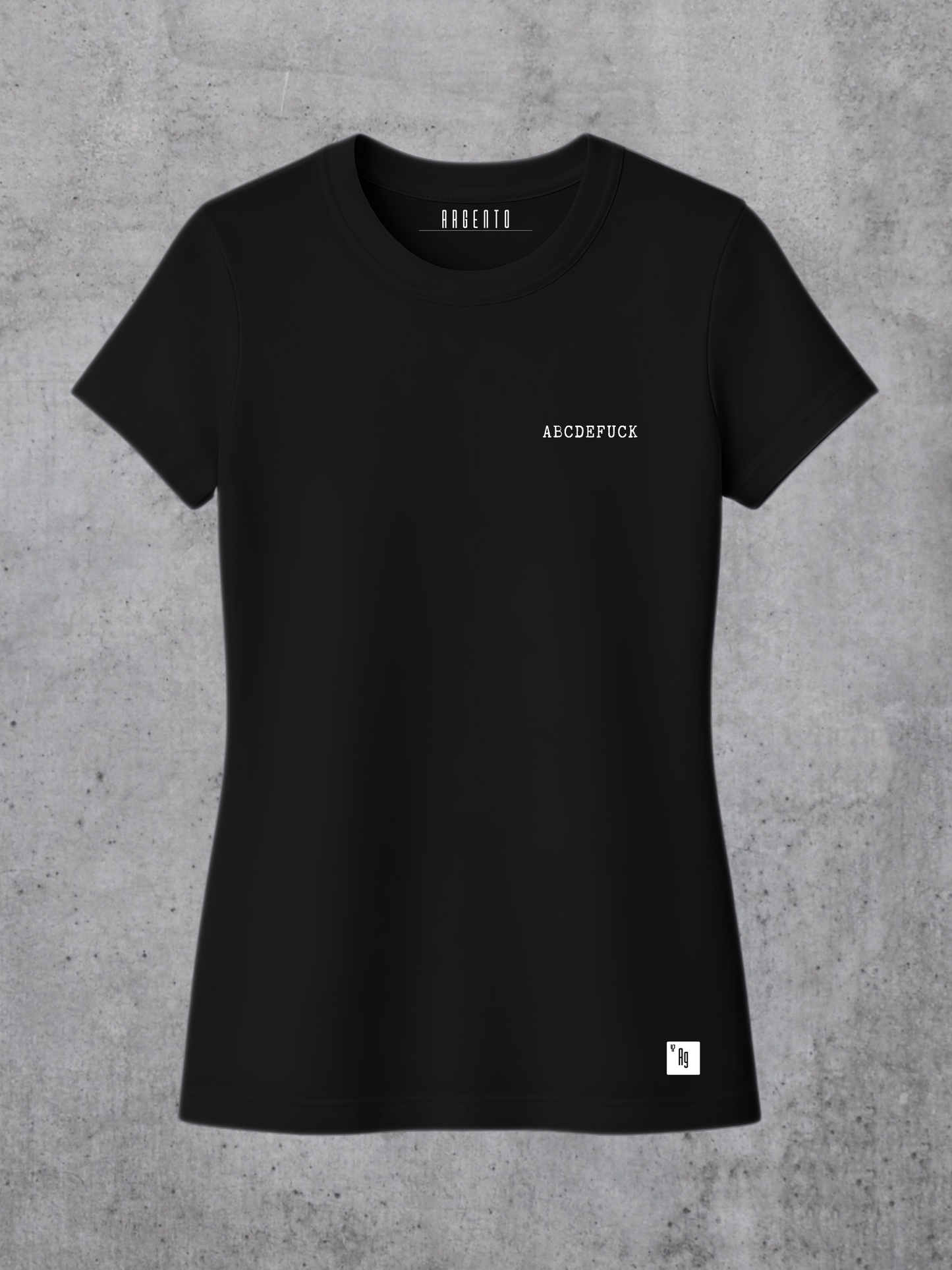 T-shirt ABCDEFUCK Woman