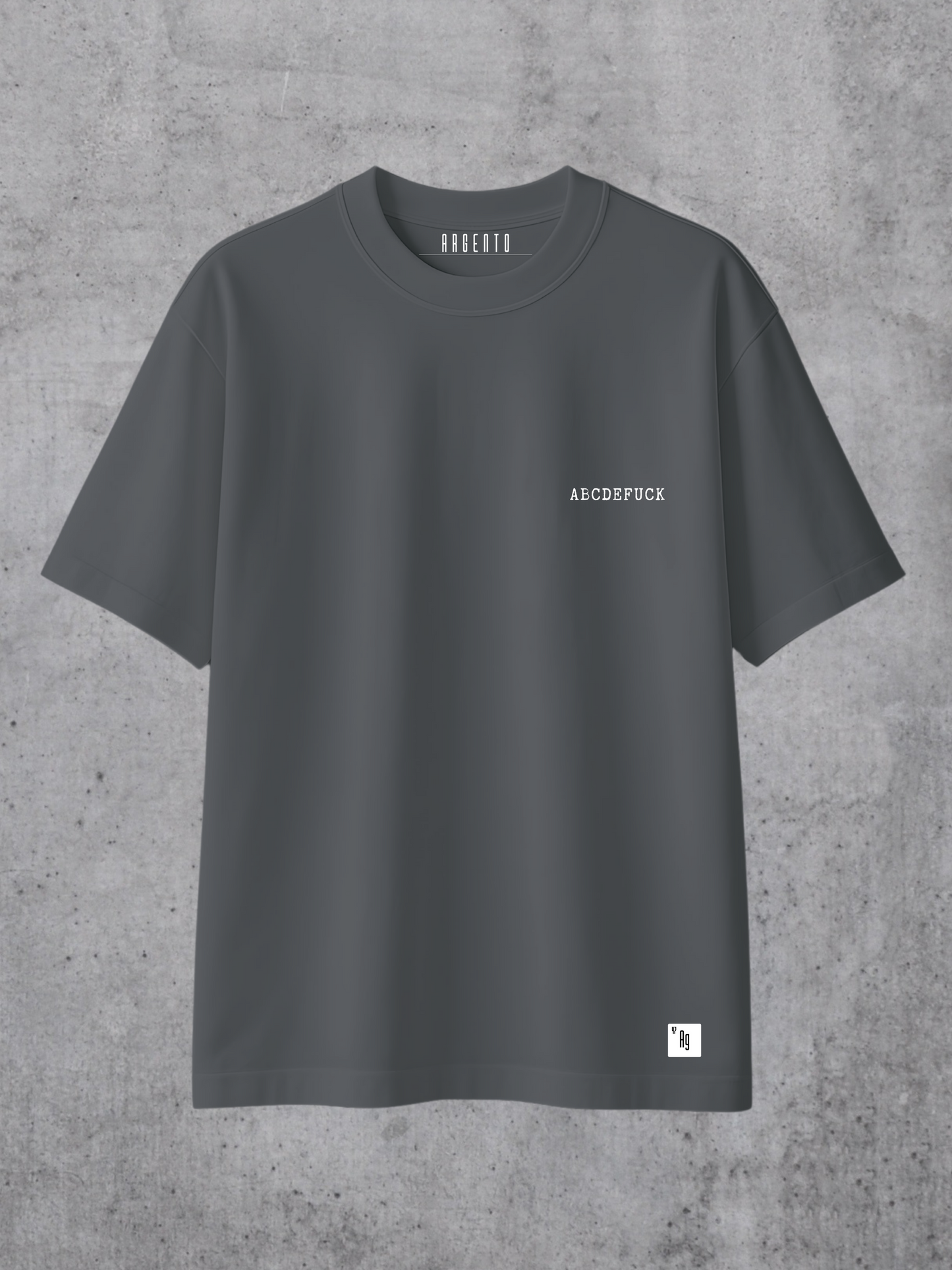 T-shirt ABCDEFUCK Oversized