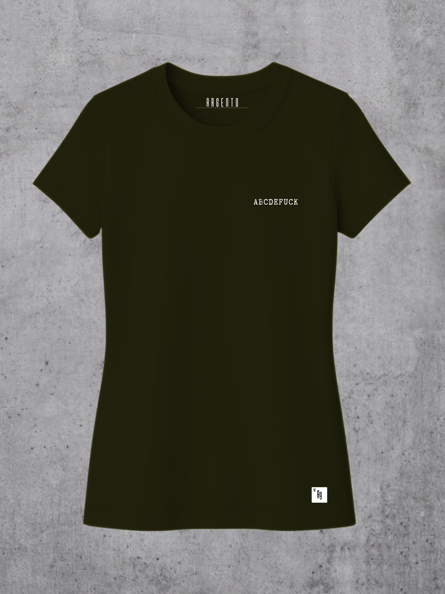 T-shirt ABCDEFUCK Woman