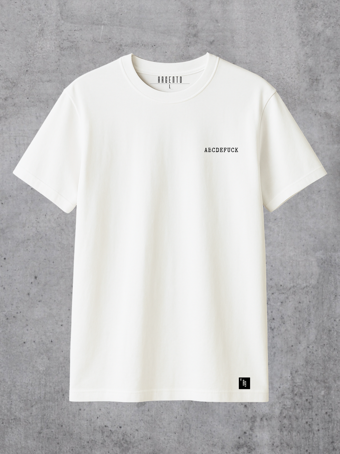 T-shirt ABCDEFUCK Man
