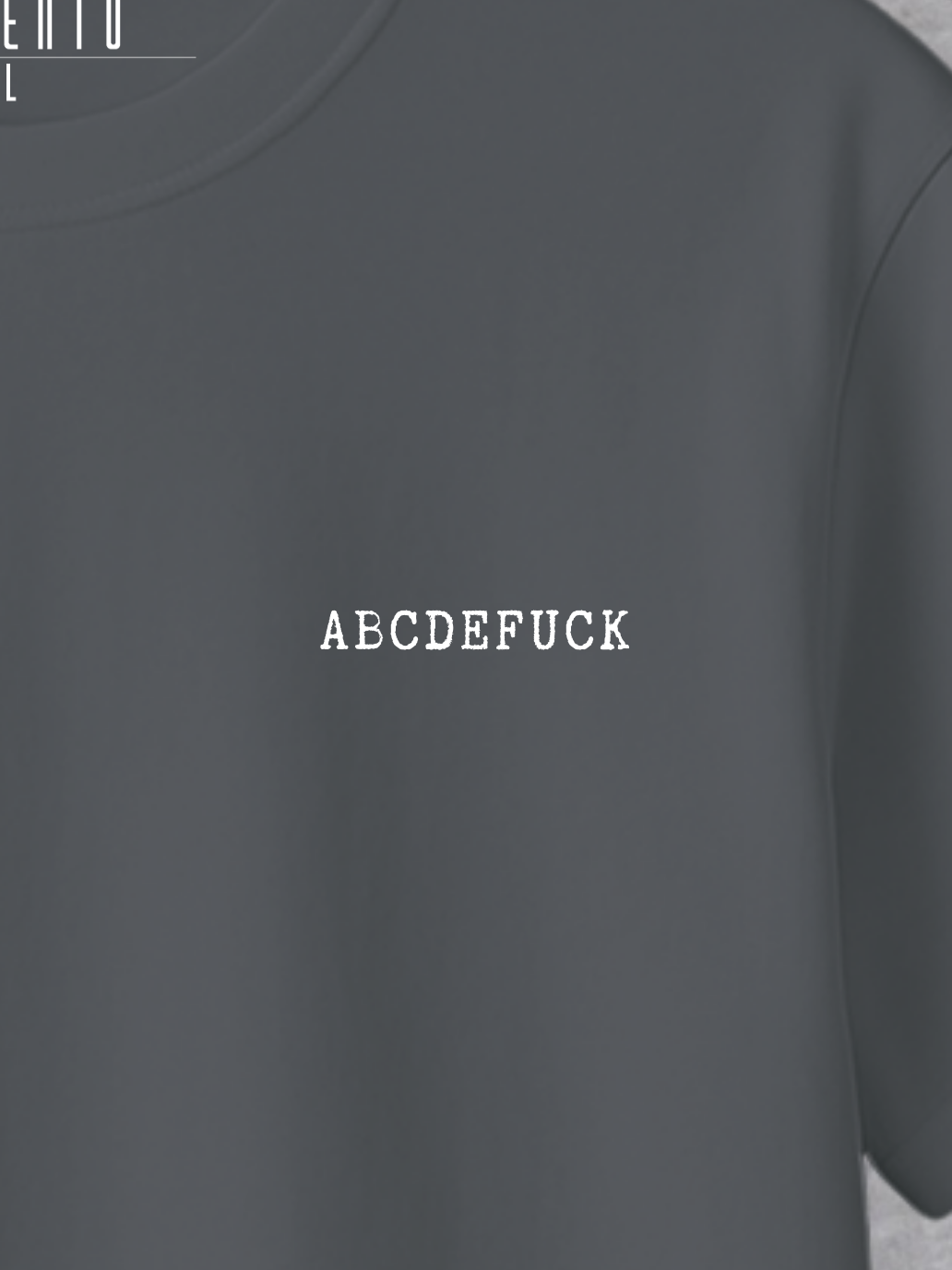 T-shirt ABCDEFUCK Man