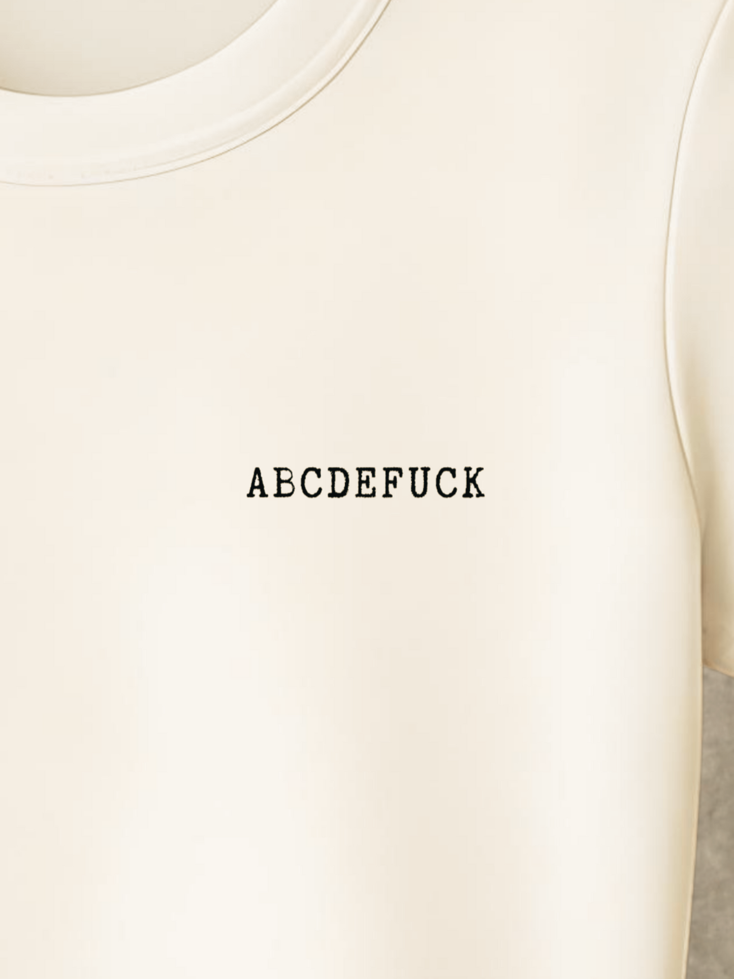 T-shirt ABCDEFUCK Woman