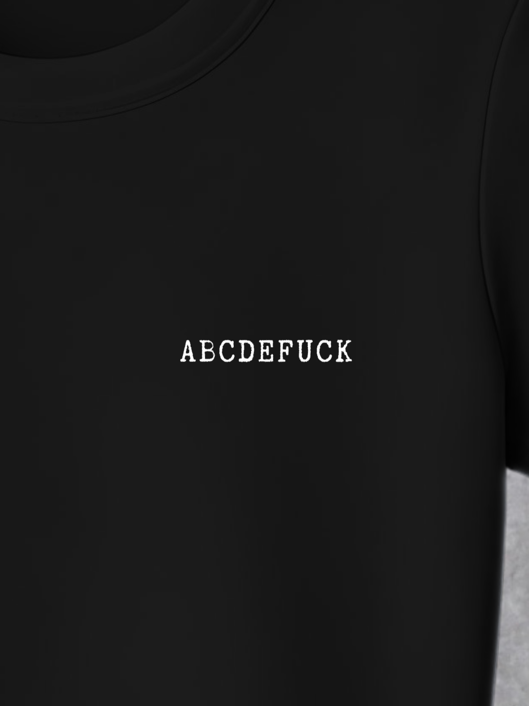 T-shirt ABCDEFUCK Woman