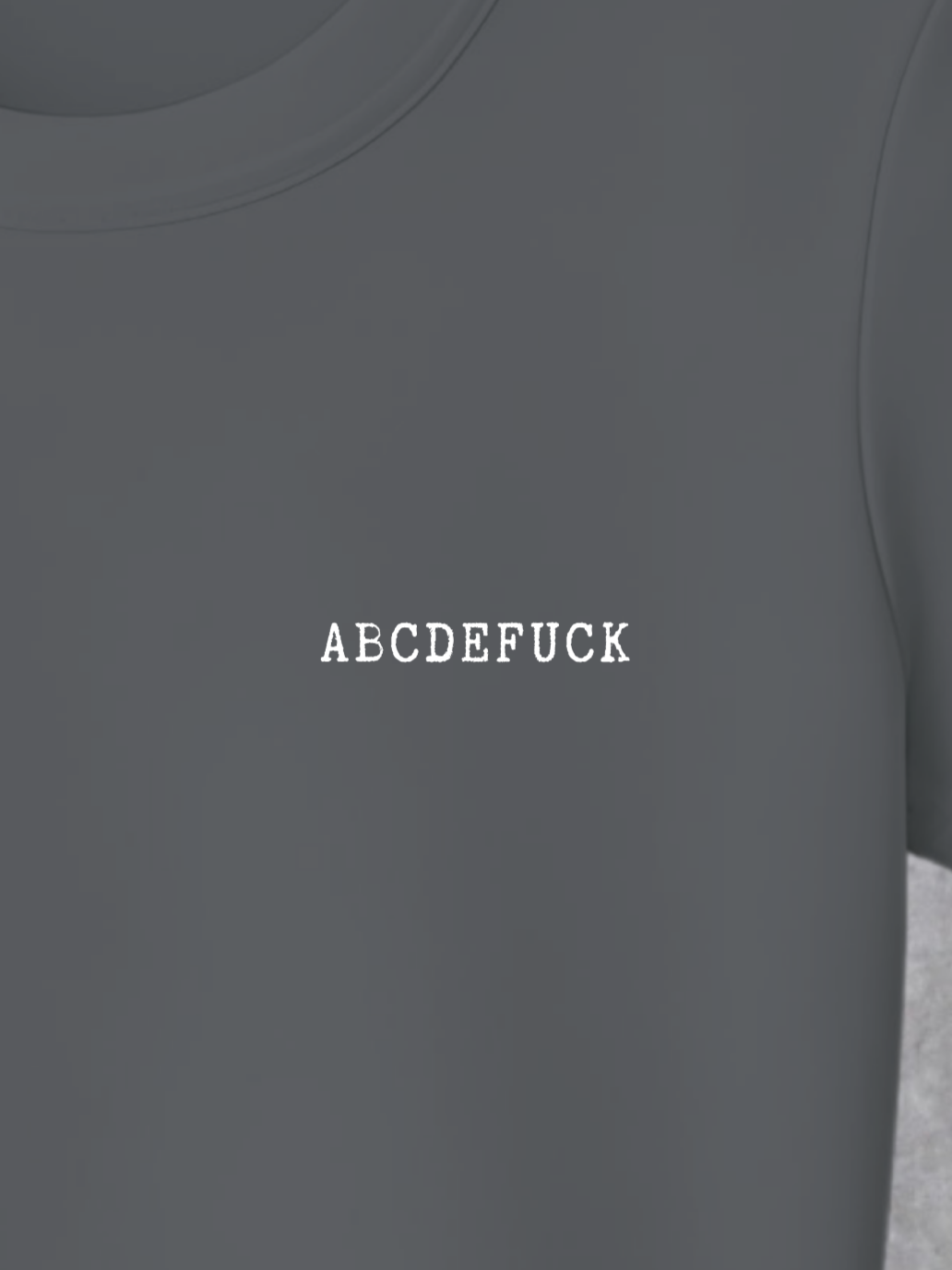 T-shirt ABCDEFUCK Woman