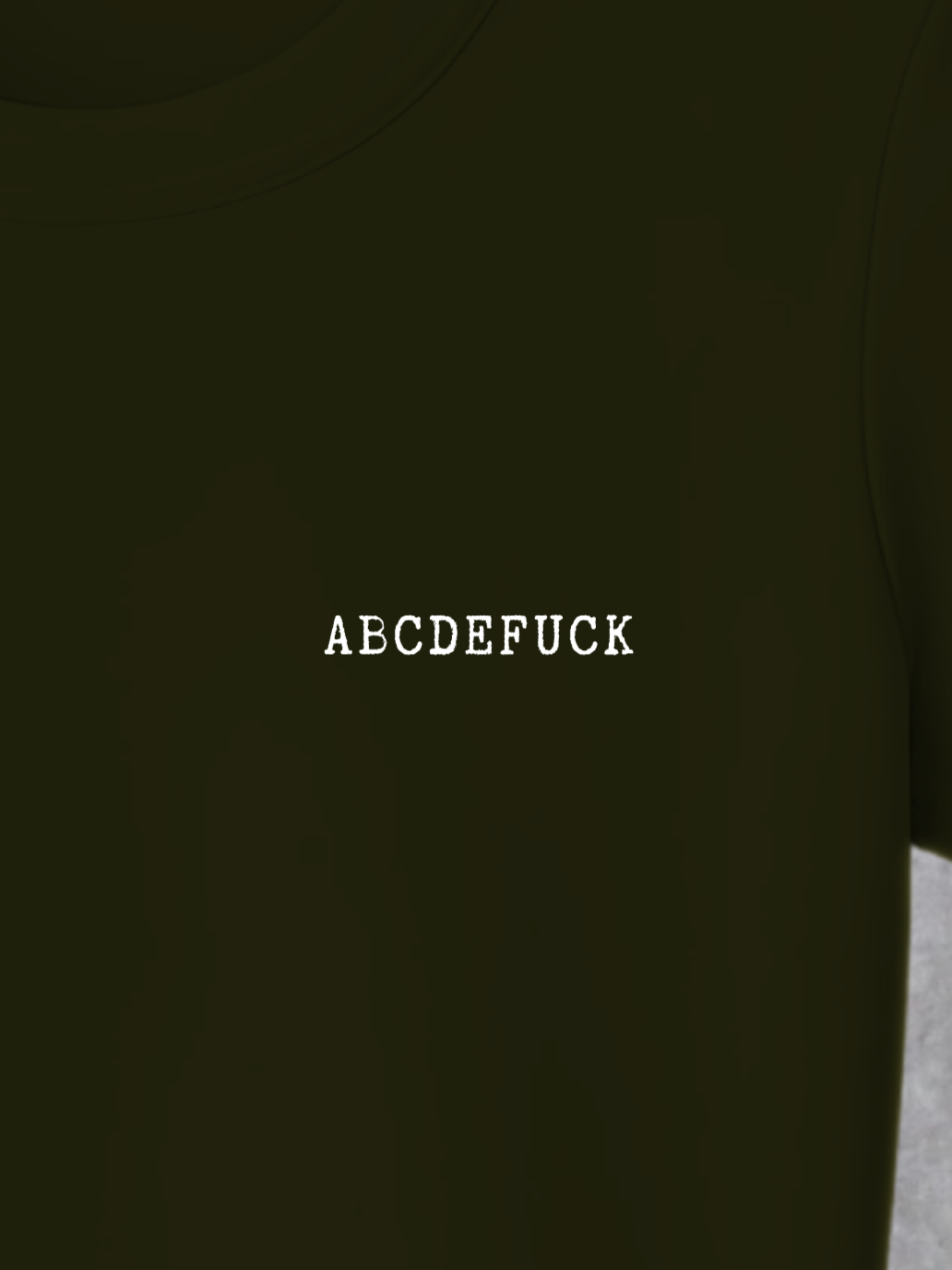T-shirt ABCDEFUCK Woman