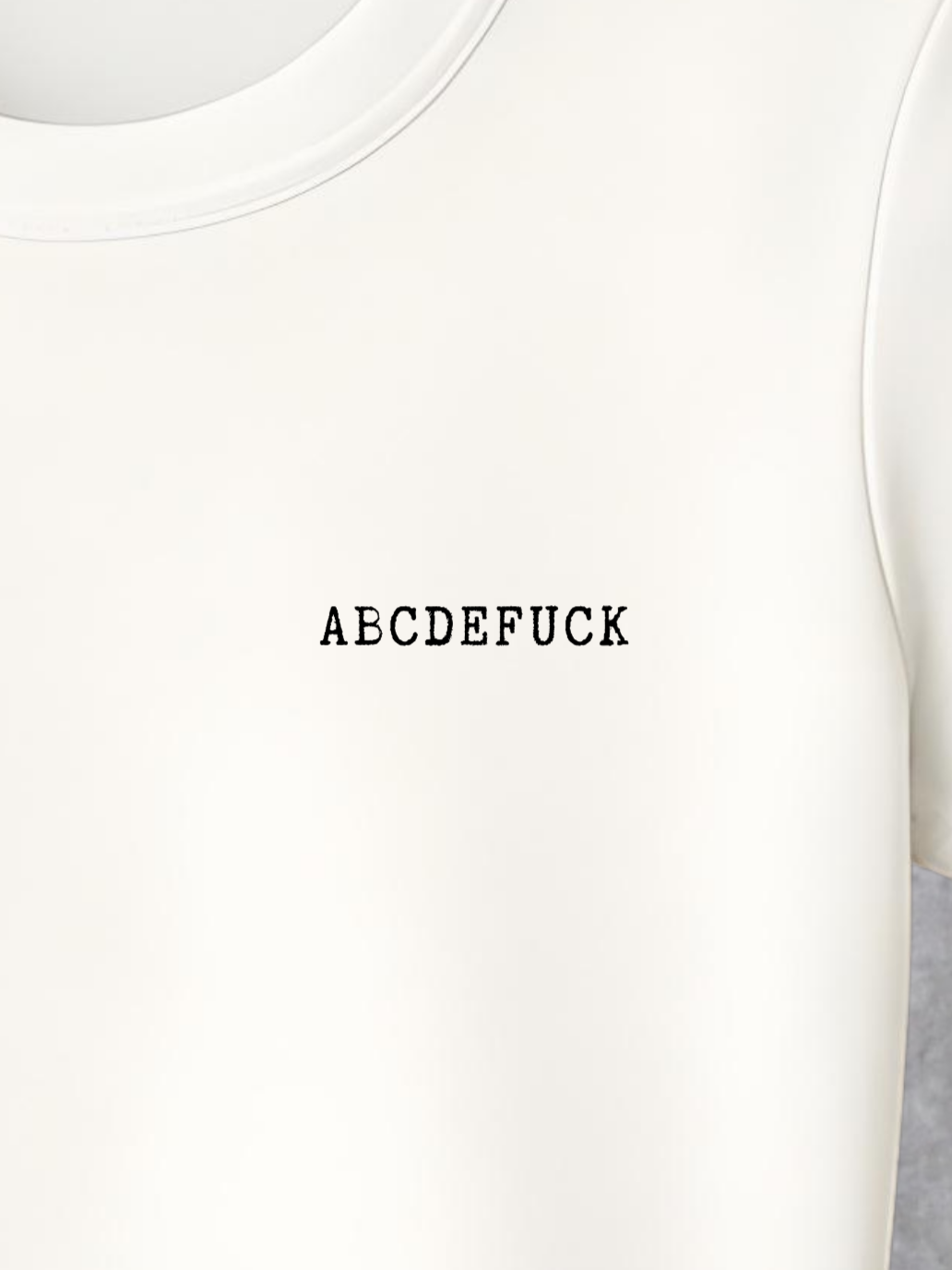 T-shirt ABCDEFUCK Woman