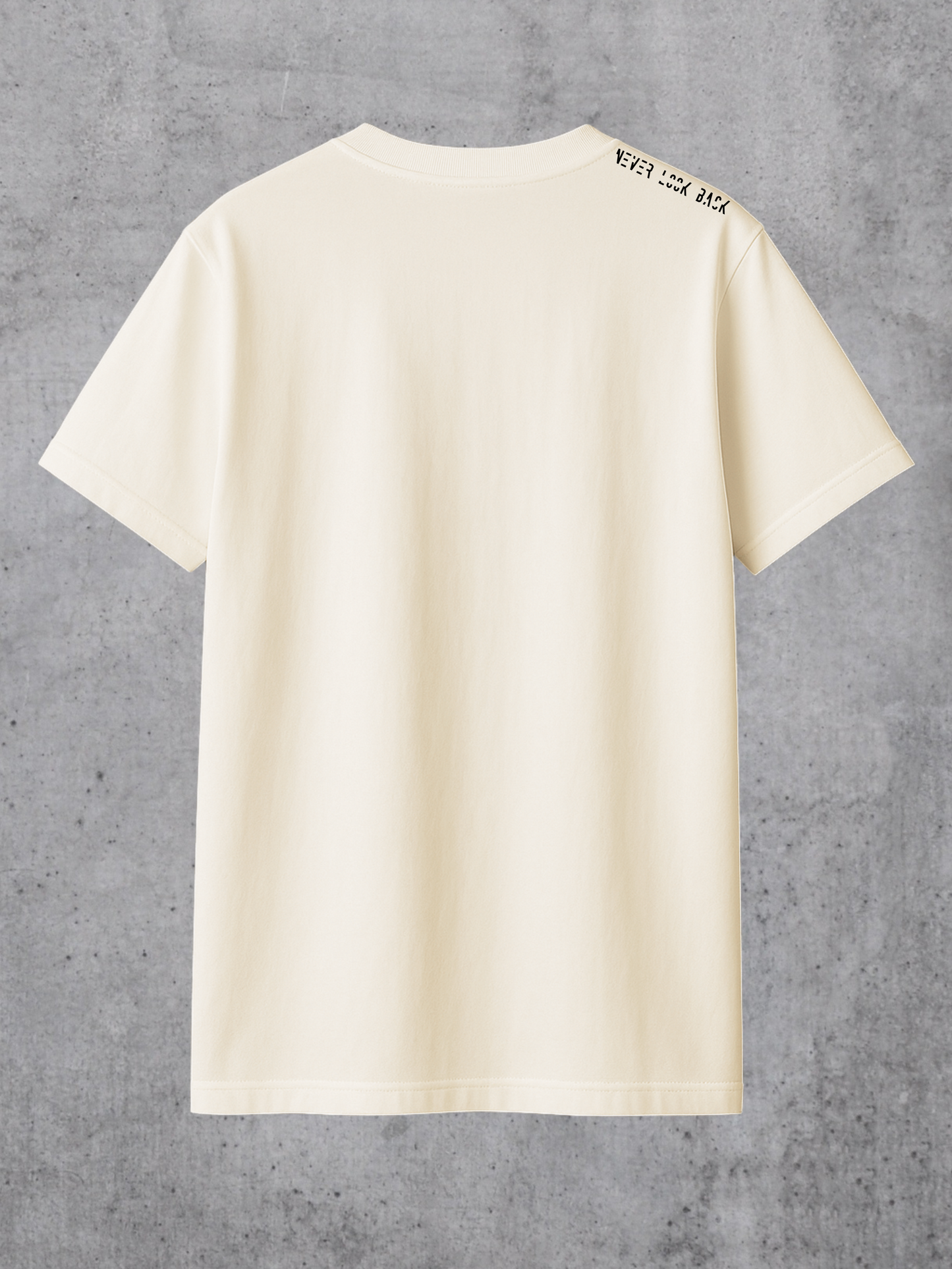 T-shirt Never Look Back Man