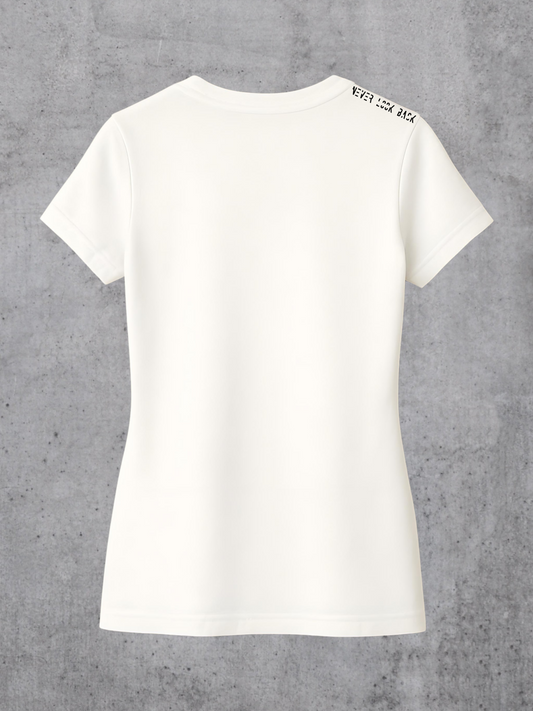 T-shirt Never Look Back Woman