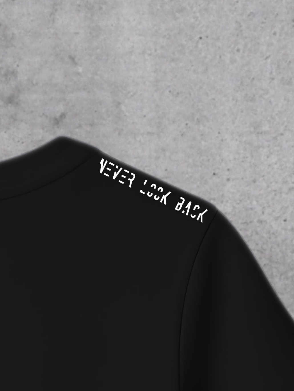 T-shirt Never Look Back Woman