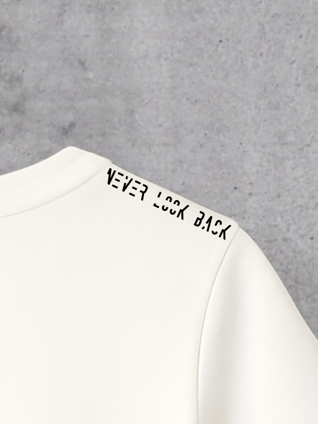 T-shirt Never Look Back Woman