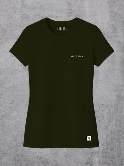 T-shirt ABCDEFUCK Woman