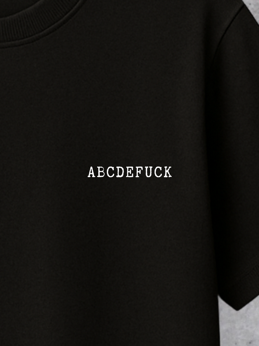 T-shirt ABCDEFUCK Man