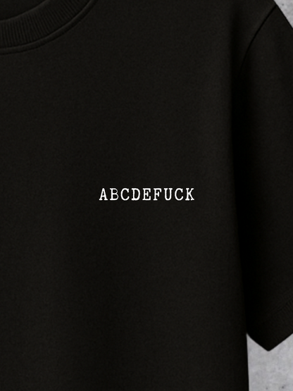 T-shirt ABCDEFUCK Man