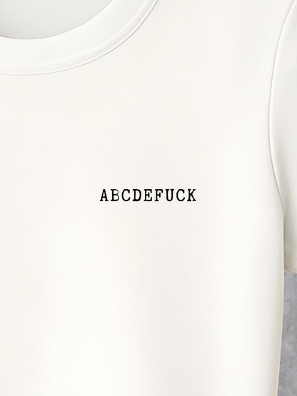 T-shirt ABCDEFUCK Woman