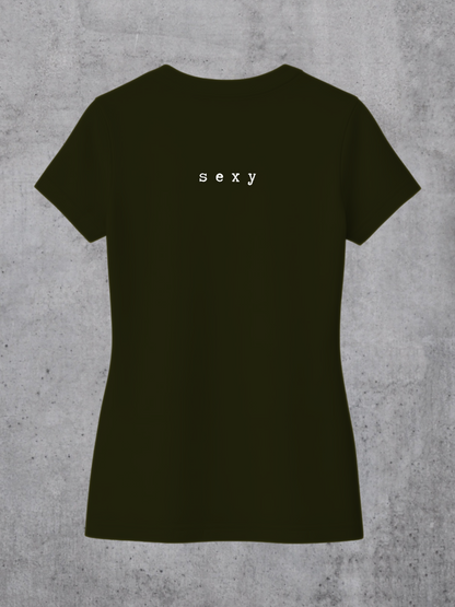 T-shirt Born To Be Sexy Woman