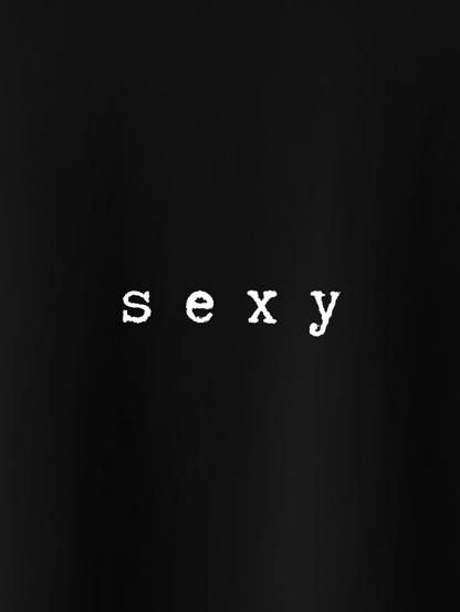 T-shirt Born To Be Sexy Oversized