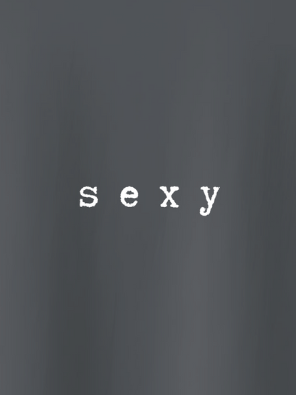 T-shirt Born To Be Sexy Oversized