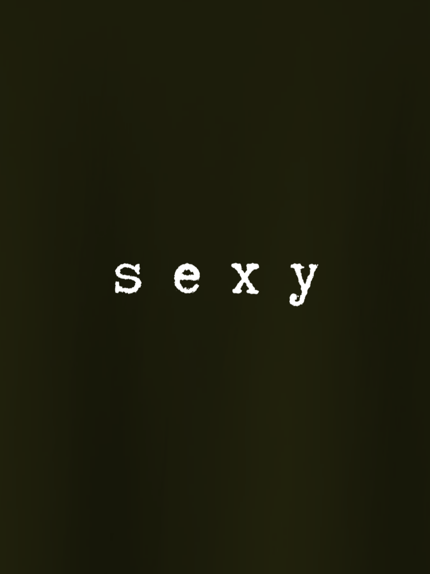 T-shirt Born To Be Sexy Oversized