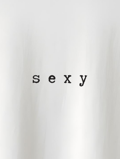 T-shirt Born To Be Sexy Oversized