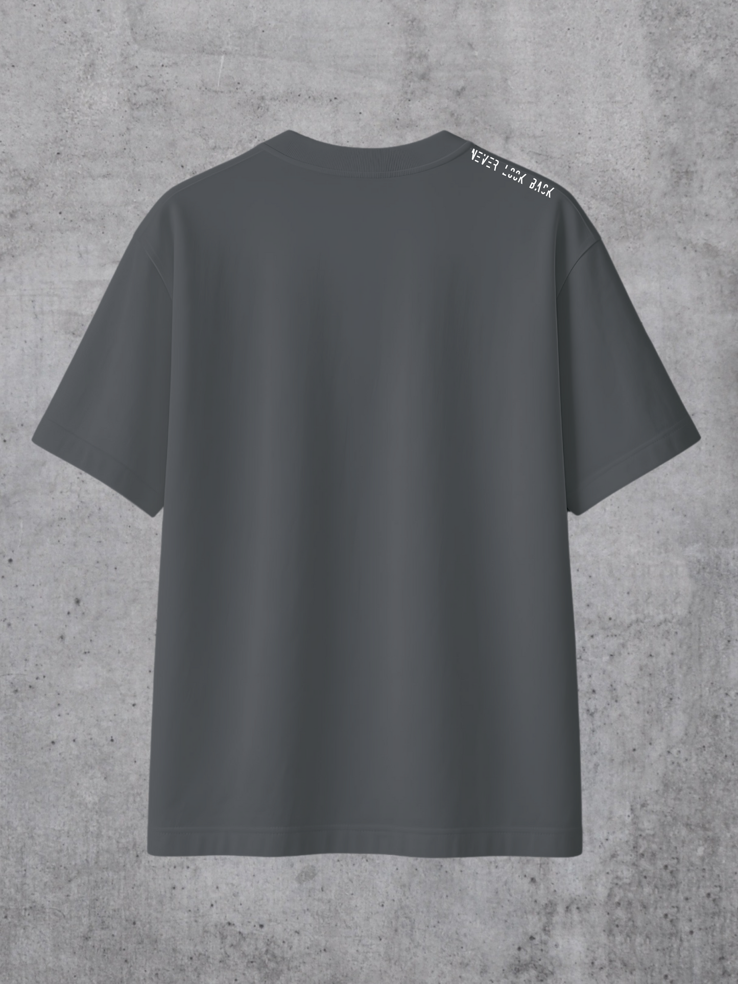T-shirt Never Look Back Oversized