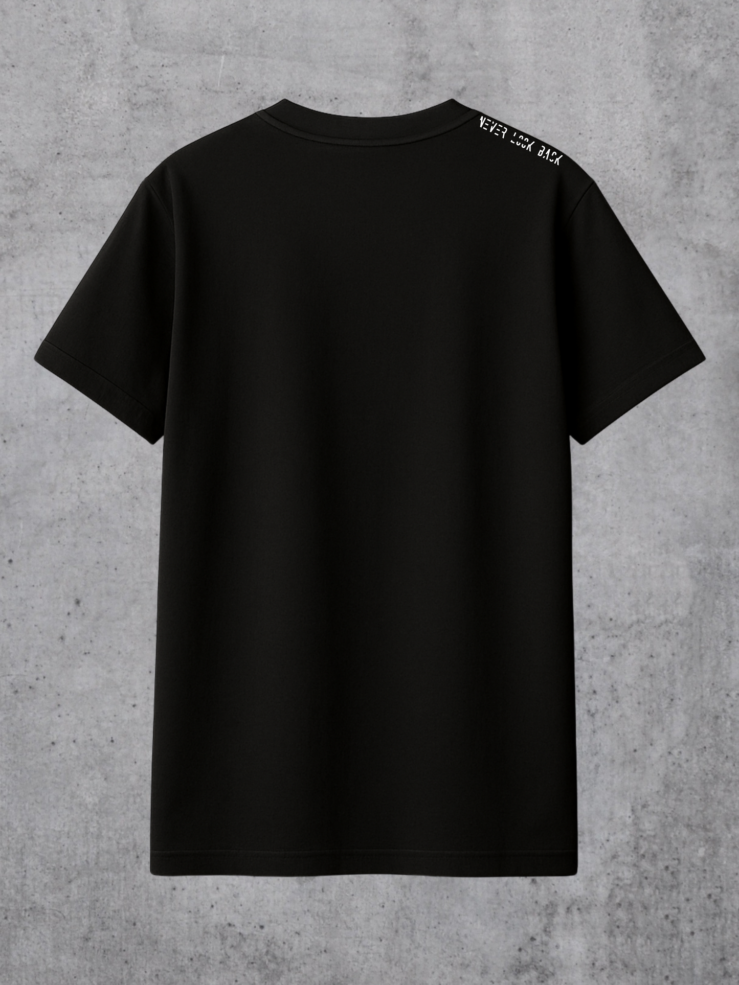 T-shirt Never Look Back Man