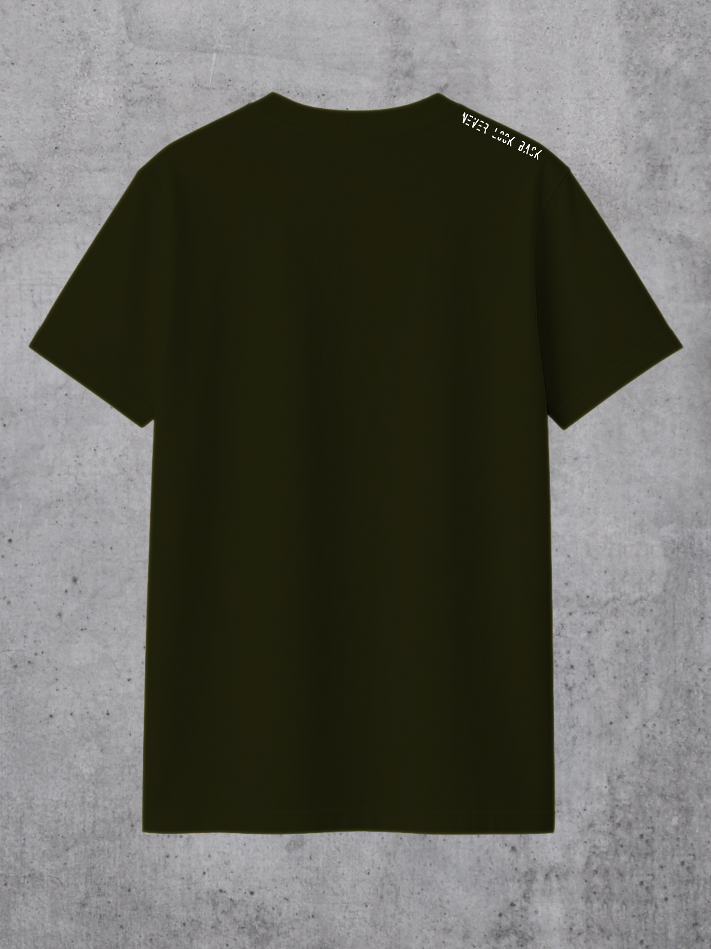 T-shirt Never Look Back Man
