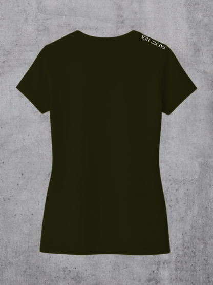 T-shirt Never Look Back Woman