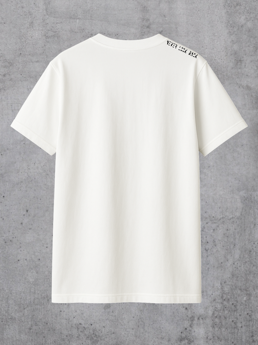 T-shirt Never Look Back Man