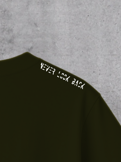 T-shirt Never Look Back Man