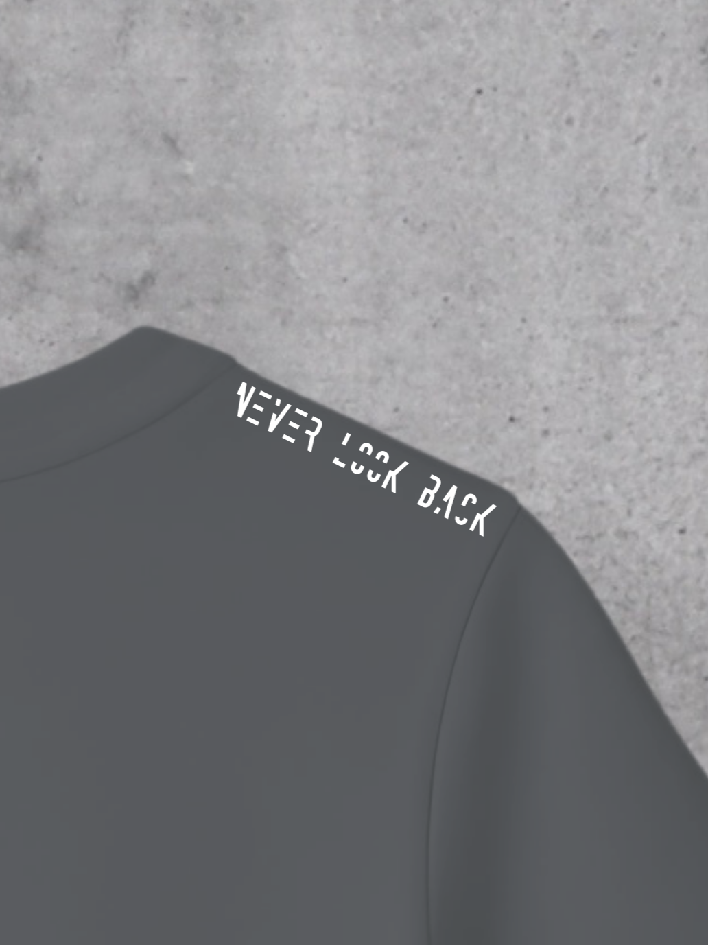 T-shirt Never Look Back Woman