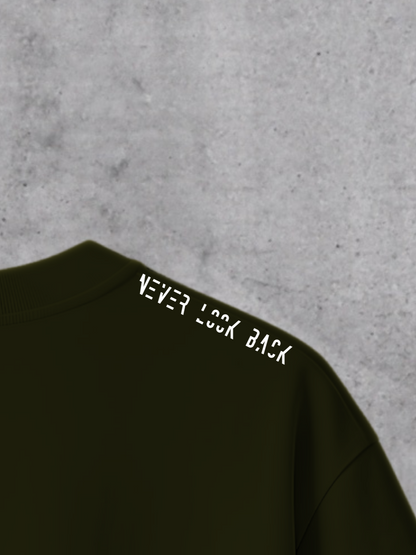 T-shirt Never Look Back Oversized