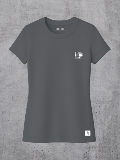 T-shirt O cambias o todo se repite Woman