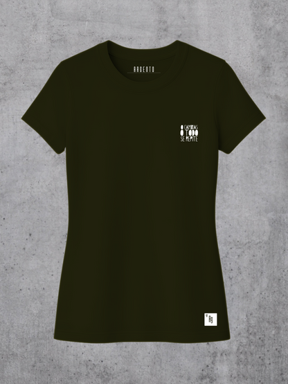 T-shirt O cambias o todo se repite Woman